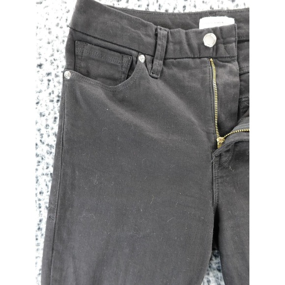 Good American Women's Good Legs Crop Jeans in Black Size  6/28 - Picture 2 of 13